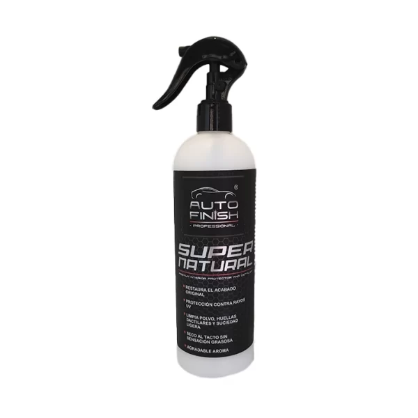 SUPER NATURAL HIDRATADOR DE PLÁSTICOS 500 ml.